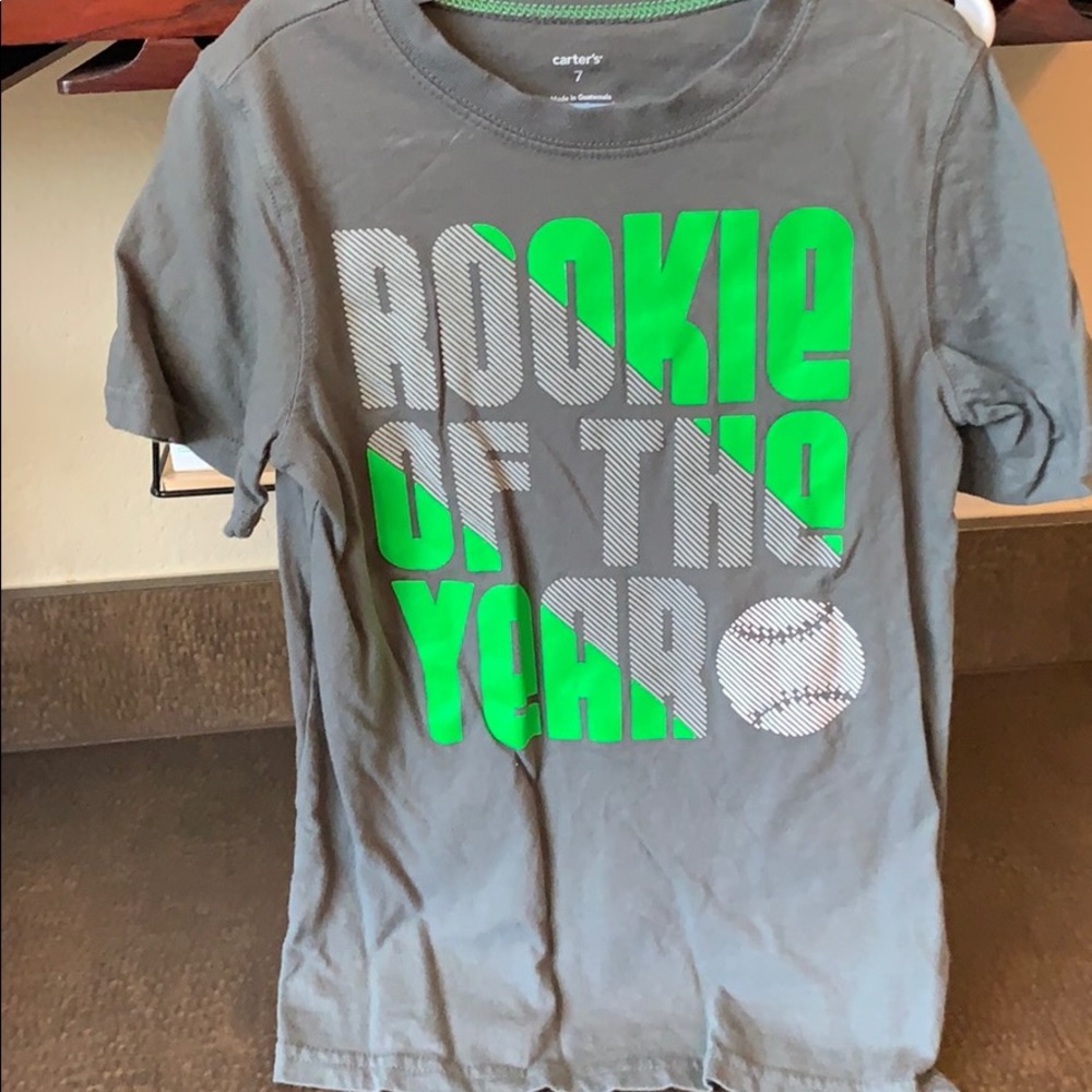 Boys size 7 shirt from carters